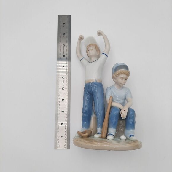 1989 Paul Sebastian Porcelain "HOME RUN" Baseball Figurine - Picture 10 of 10